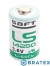 bateria litowa SAFT LS14250 1/2AA 3,6V LiSOCl2 rozmiar 1/2 AA