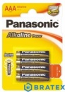 Bateria panasonic alkaline power LR3/AAAx4