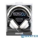 MAXELL SŁUCHAWKI/HEADPHONES RETRO DJ WHITE 303517.00.CN