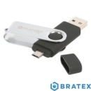 PLATINET ANDROID PENDRIVE USB 2.0 BX-Depo 16GB + microUSB for tablets CZARNY