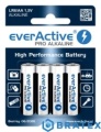 4 x baterie alkaliczne everActive Pro LR6 / AA (blister)