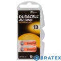 6 x baterie do aparatów słuchowych Duracell ActivAir 13