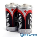 2X MAXELL BATTERIA MAGNEZOWO-CYNKOWA R14 FOLIA