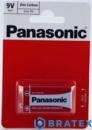 bateria cynkowo-węglowa Panasonic 6F22 (blister)