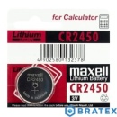 BATERIA MAXELL CR 2450