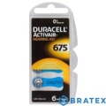 6 x baterie do aparatów słuchowych Duracell ActivAir 675