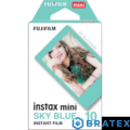 Fuji Instax mini film blue