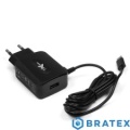 Ładowarka sieciowa eXtreme USB typ-C + USB 3.1A - NTC31CU