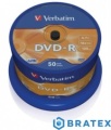 Verbatim DVD-R 16x 4.7GB Printable cake 50 szt.