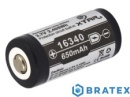 akumulator Xtar 16340 / R-CR123 3,7V Li-ion 650mAh z zabezpieczeniem