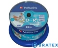 Verbatim CD-R 52x 700MB Printable cake 50 sztuk